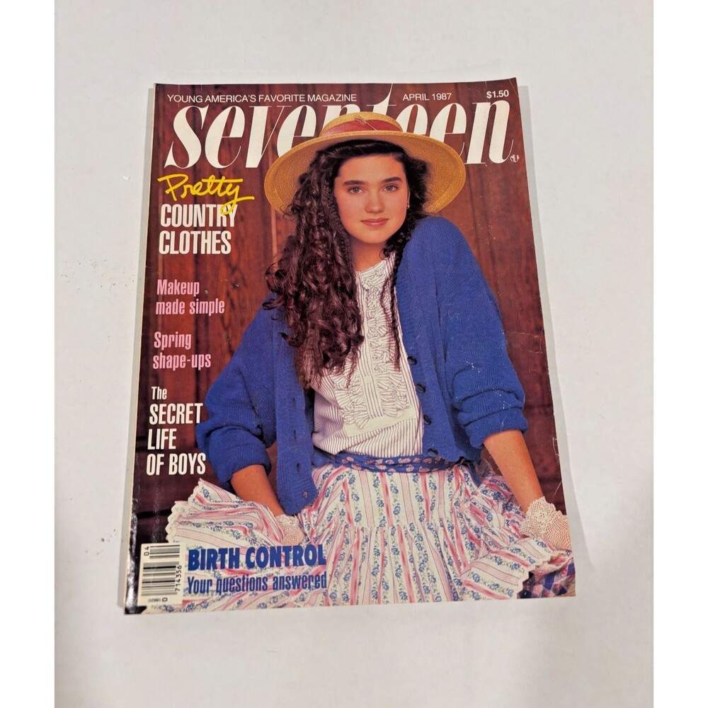 vintage Seventeen magazine fashion vintage 1980s teen April 1987